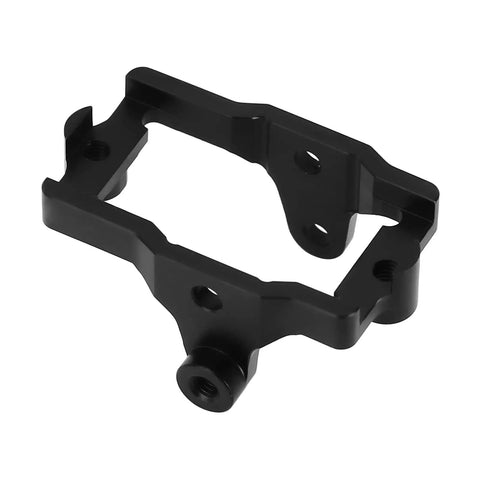 Servo Mount Bracket CNC Aluminum Upgrade For TRX4M Stock Servo 1/18 Bronco Defender RC Crawler Car, Beefed Up Rigid Mount