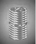 Pro-Grade M4 X 0.7 Metric Coarse Tanged Threaded Inserts, 1000 Heavy-Duty Helical Wire Solids, Built Tough 304 Stainless Steel visible.