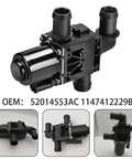 Heavy Duty Heater Control Valve Coolant Solenoid For Fiat 500E 2014 2019 Electric Vehicle Regulator 52014553AC 1147412229B close-up view