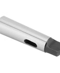 Morse taper adapter sleeve MT4 in steel with side hole for lathe and milling tools