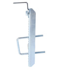 Side view of Swivel Top Boat Trailer Bunk Bracket Kit Set Tough As Nails Heavy Duty Galvanized With U Bolts And Hardware