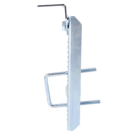Side view of Swivel Top Boat Trailer Bunk Bracket Kit Set Tough As Nails Heavy Duty Galvanized With U Bolts And Hardware