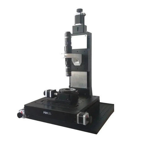 Heavy Duty Hollow Rotary Table Motor Drive Platform With Bulletproof Indexing Gearbox Reducer Kit, black metal construction, precision indexer setup.