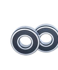 Solid Pro Grade Deep Groove Ball Bearing 62315 2RS 6315RS With Thickened Inner Bore 75 X 160 X 55 Mm showing dual rubber seals and inner bore.
