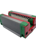 Rock Solid Heavy Duty Metal Linear Motion Guide Slider Rail Kit Featuring Precision Carriage Block, detailed close-up view.
