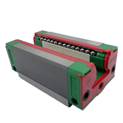 Rock Solid Heavy Duty Metal Linear Motion Guide Slider Rail Kit Featuring Precision Carriage Block, detailed close-up view.