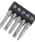 Special Shaped Screwdriver Bit Set With Chrome Vanadium Steel For Repairing Electronics Game Consoles And Toys Includes 50mm Triangle U Y Security Bits Driver Tools Kit Perfect For Tough Jobs. 5 chrome vanadium steel security bits in holder