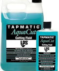 AquaCut Heavy Duty Water Based Cutting Fluid For Metalworking Safe On Steel And Aluminum Inhibits Flash Rust 1 Gallon and small bottle