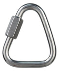 Stainless Steel Carabiner Heavy Duty Safety Lock For Climbing Caving Rappelling Firefighting Rescue And Industrial Rigging Up To 60kN Load Capacity 6mm