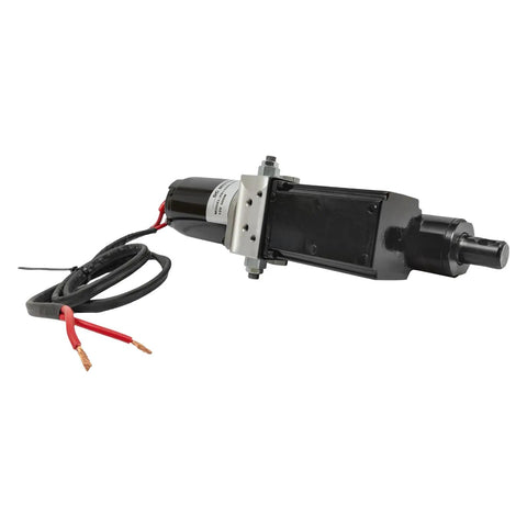 Heavy Duty Hydraulic Linear Actuator 12V 500W with mounting bracket and wires, designed for lifting 4409 lbs.