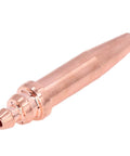 Five Pack Acetylene Cutting Tips G02 2 for metal cutting, CNC machined copper nozzle with separate gas inlets