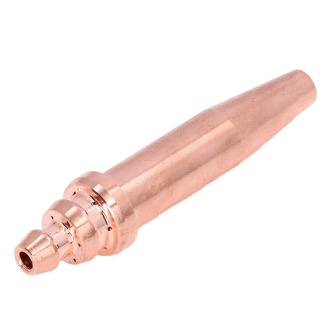 Five Pack Acetylene Cutting Tips G02 2 for metal cutting, CNC machined copper nozzle with separate gas inlets