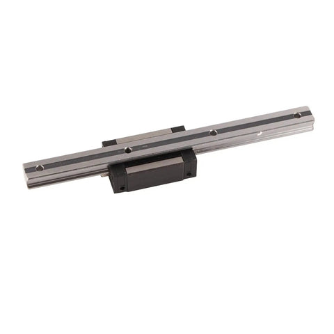 Heavy Duty Linear Guide Rail And Bearing Slider Kit With Slick Ball Bearings For Smooth 3D Printer And Cnc Motion Control Two Hundred Millimeter Long Hardened Steel Blocks Built Tough For Daily Garage Project Grind And Precision Tracking