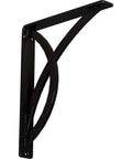 Miller Powder Coated Black Two Piece Millwork Kit One And A Half Inch Wide By Ten Inch Deep By Twelve Inch High Cabinet Trim and Accent Molding
