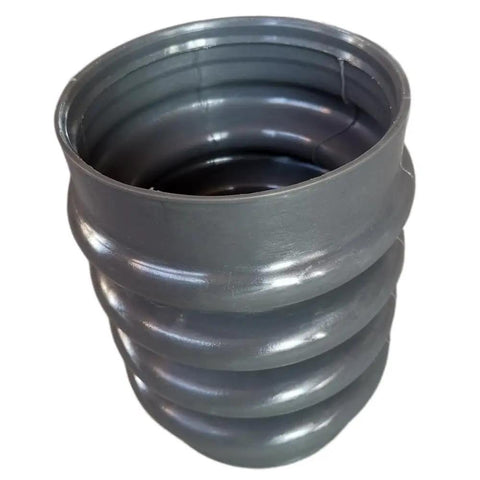 Ready To Roll Slick Fit Bellows Rubber Boot Replacement For W Rammer BS500 BS50-2 BS50-4 Compactors Oem Part 0177355 124 Mm Inner Diameter By 210 Mm Height Grey Housing