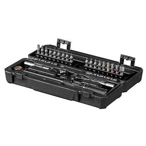 Open Torq Stick Pro 4-20 Nm Torque Wrench Kit With Mini Ratchet, Finger Bit Holder, Speed Sleeve Bit Holder, 18 Bit Set in case
