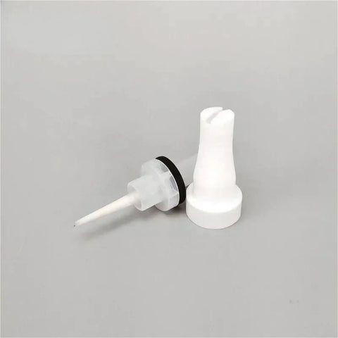Flat Jet Nozzle For GM03 Manual Powder Coating Gun NF21 1007935 Replacement Part showing durable aluminum construction