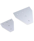 4 Piece 5 Hole T Shape Joint Board Plate Corner Angle Bracket For V Slot Aluminum Profiles 2020 3030 Strong External Connector