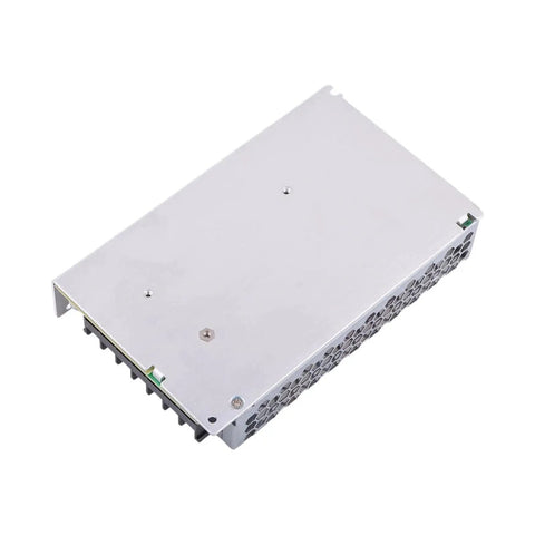 Ultra Slim 150W 24V 6.5A Enclosed Power Supply For 1U Rack Mount Wide 85-264VAC Input With 115/230VAC Select High Efficiency 89 Percent Space Saving Industrial Automation Controller Power Unit, metal case
