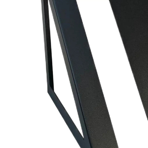 Heavy Duty Circular Saw Storage Hanger for Garage and Workshop, close-up of steel frame and powder coat finish.