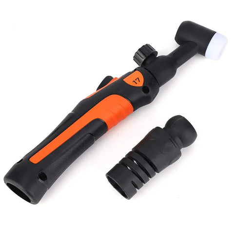 Pro Grade Adjustable Flexible Welding Torch Head With Bendable Handle For TIG Welding Ergonomic Grip Valve Model 17V
