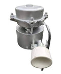 1000W Water Turbine Generator For Home Use Portable Go Anywhere Micro Hydroelectric Power Station 220V Aluminum Alloy Turbine With Copper Coils Outdoor Hydropower Generator For Off Grid Living front view showing aluminum housing.