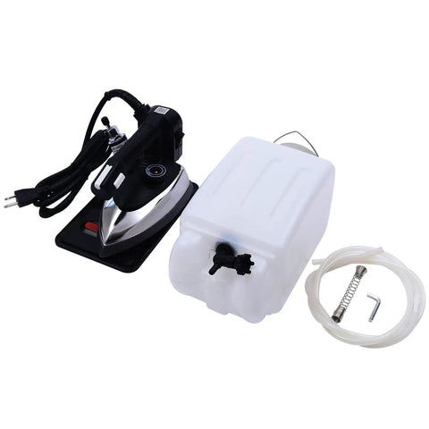 Professional Grade Industrial Steam Iron Featuring Quick Temp Toggle And Spacious Water Well For Commercial Garment Care and accessories.