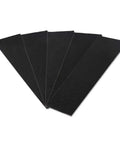 Black durable anti slip grip tape for skateboards and scooters, waterproof outdoor tape in 9 by 33 inches, thick PVC non slip surface