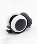 Slick Rolling Office Chair Wheels With Silent Non Marking Pu Twin Rollers For Smooth Desk Ride and Hardcore Floor Guarding