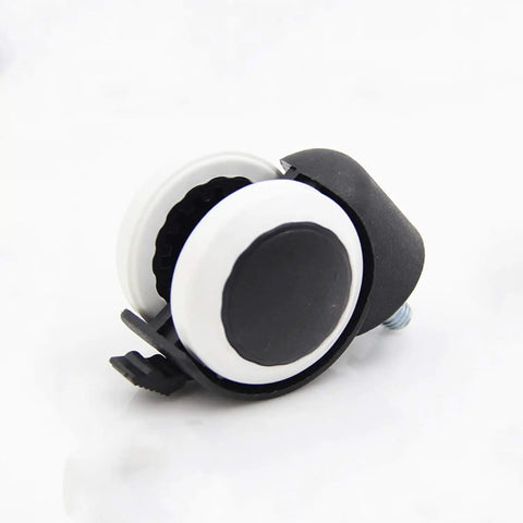 Slick Rolling Office Chair Wheels With Silent Non Marking Pu Twin Rollers For Smooth Desk Ride and Hardcore Floor Guarding