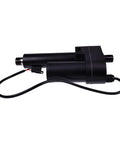 Heavy Duty Replacement Linear Actuator Kit For Serco Dock Levelers 24V V250 V450 Restraint Mounting Plate 341008 black actuator with wiring.