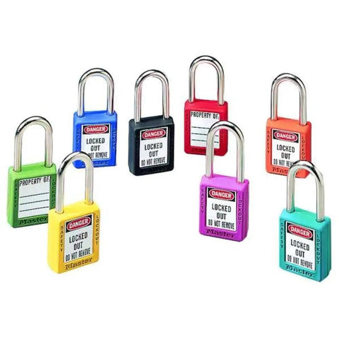 Heavy Duty Lockout Tagout Safety Padlock Green OSHA Compliant Non Conductive Thermoplastic Body Built Like A Tank Rock Solid Industrial Security Gear For Frontline Crews