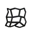 Walk Path Maker Reusable Concrete Mold For Patio Walkways And Garden Paths Large Paving Stone Molds for DIY black plastic grid