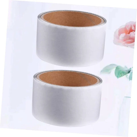 Two rolls of Two Pack Window Screen Repair Tape Fiberglass Mesh Patches For Tears And Rips In Doors And Windows Quick DIY Fix With High Viscosity Backing Durable And Easy To Apply.