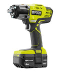 18V ONE+ Brushless Cordless 1/2-Inch Impact Wrench, 3-Speed, With 4.0Ah Battery And Charger, side view showing design details