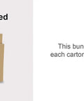 Two cardboard packages labeled with Rocelco for 46 Inch Height Adjustable Standing Desk Converter With USB Charger And Anti Fatigue Mat