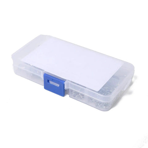 R Shape Cotter Pins Kit Set 300 Or 500 Pieces With Plastic Storage Box Tough As Nails Galvanized Retaining Clips For Cars Trailers Mowers