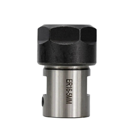 Heavy Duty Lathe Spindle Extension Rod The Real Deal Smooth Operator For CNC Milling And Shop Floor Projects showing ER16A grip sleeve.