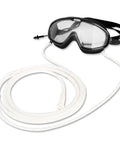 Inhalation Eye Mask Glasses for Fatigue Relief and Moisture Boost with silicone tube, compatible with inhaler machine