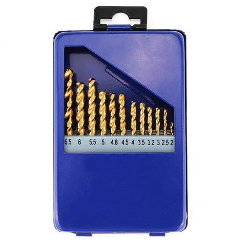 Pro Grade M42 Cobalt Drill Bit Set For Concrete Masonry Ceramic Tile And Stainless Steel With Wear Resistant Titanium Coating, drill bits in case