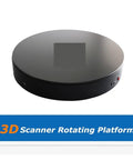 Quiet 360 Degree Turntable For 3D Scanning And Product Photography Bidirectional Rotating Platform Pro Grade With Both Manual Push