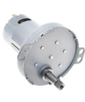 Hottest Micro DC Gear Motor For Robotics Projects, Reliable 12-24V High Torque motor close-up showing robust metal casing.