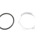 Rubber gasket and metal lock ring from 16 Gallon Fuel Tank Replacement For Chevy C10 K10 C30 GMC C1500 1982-1986