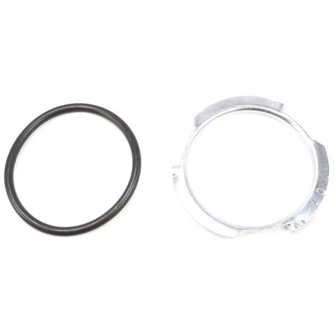 Rubber gasket and metal lock ring from 16 Gallon Fuel Tank Replacement For Chevy C10 K10 C30 GMC C1500 1982-1986