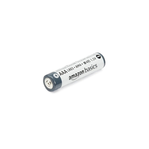 Close-up of Bulk 300 Pack AAA Alkaline Batteries For Pro Devices Long Lasting One Point Five Volt Mercury Free Cadmium Free