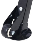 Detail of Tough As Nails Welding Table 30 By 20 Inches Industrial Steel Workbench wheel and caster for smooth rolling.