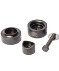 3-Inch Black Dimple Die For Sheet Metal set with bolt and parts, heavy duty tool for auto body and fab shop projects, durable finish.