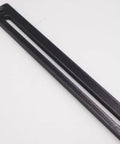 Black metal Throat Plate Insert For Delta 34-080 Miter Saw No Fuss Replacement That Keeps The Cutting Area Flush Reduces Tear Out
