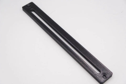 Black metal Throat Plate Insert For Delta 34-080 Miter Saw No Fuss Replacement That Keeps The Cutting Area Flush Reduces Tear Out