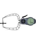 Knockout Precision Digital Inside Outside Caliper Gauge With Slick Jaws for accurate measurements of foam and metal thickness.